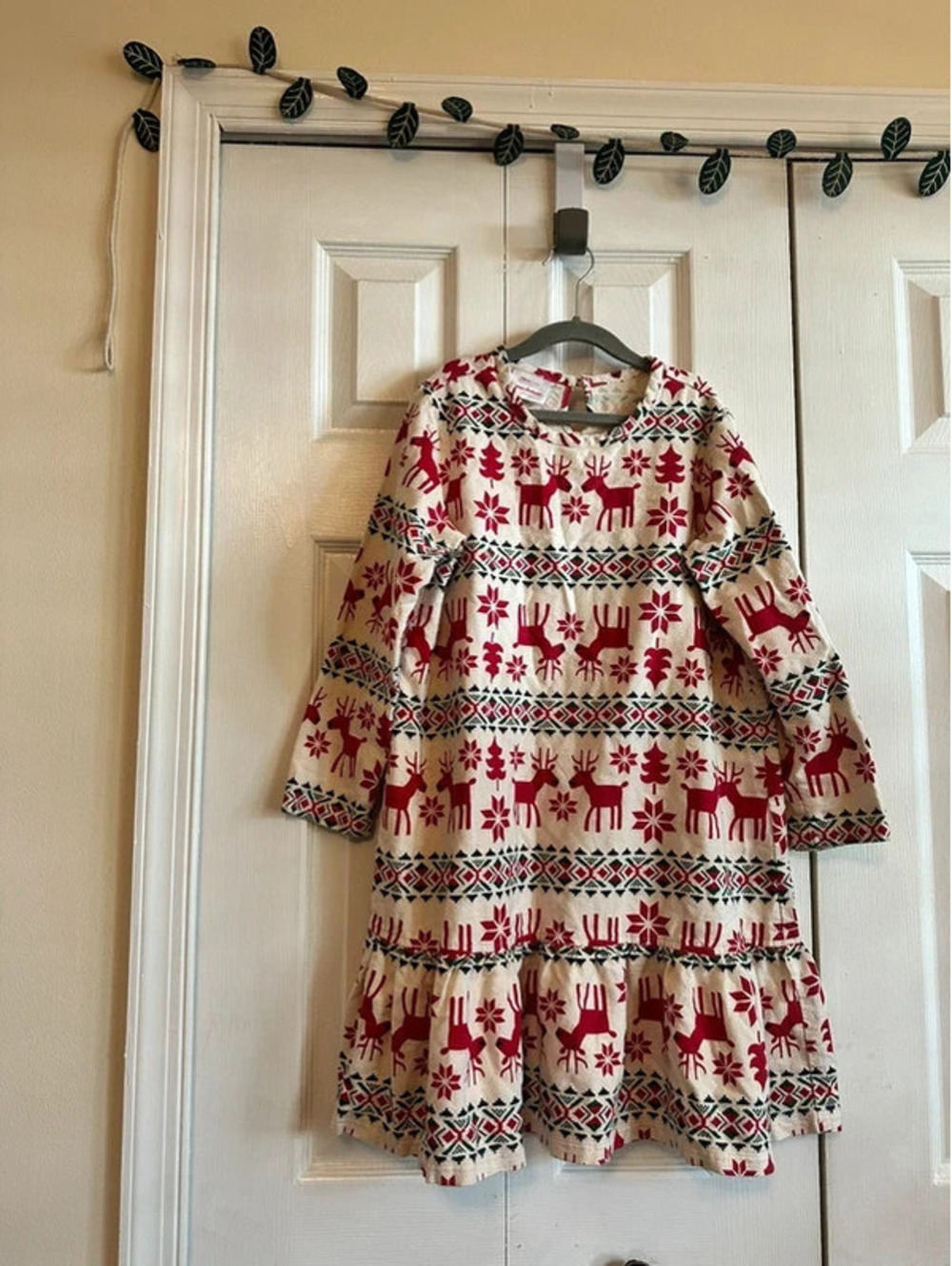 Hanna Andersson Dear Deer holiday nightgown